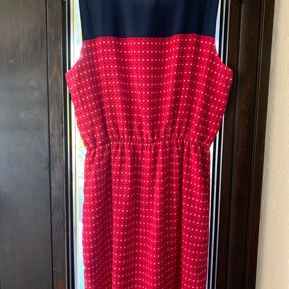 Tommy Hilfiger sweet pink/navy dress L Large